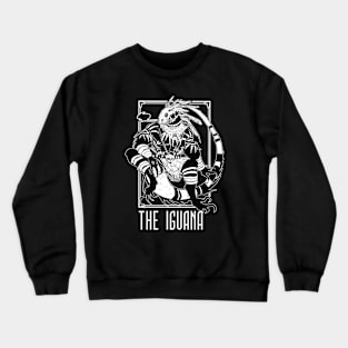 THE IGUANA (BLACK BG) Crewneck Sweatshirt